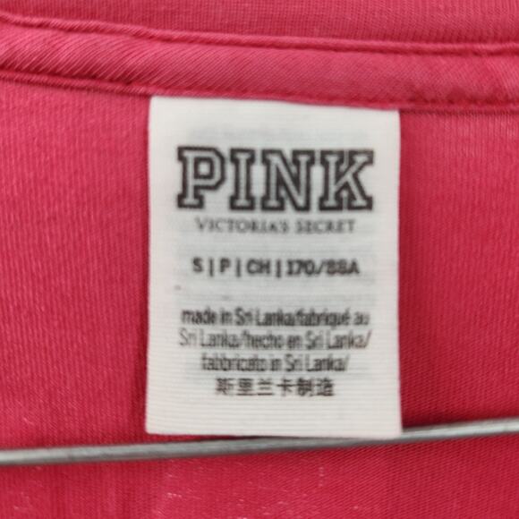 Victoria's Secret Pink Long Sleeve Top Womens Size Small S - Picture 3 of 4